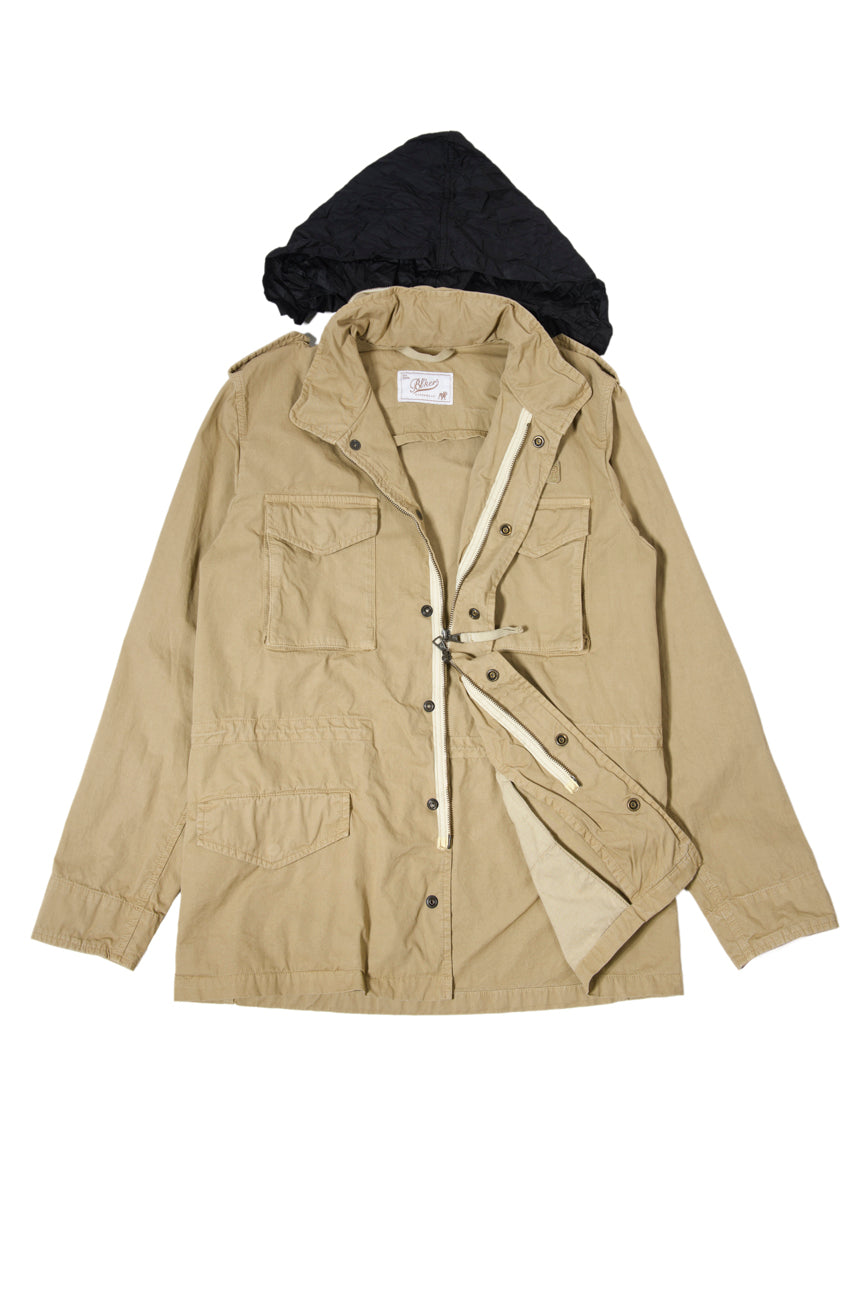 Field Jacket Sand 100% Cotone Gabardina