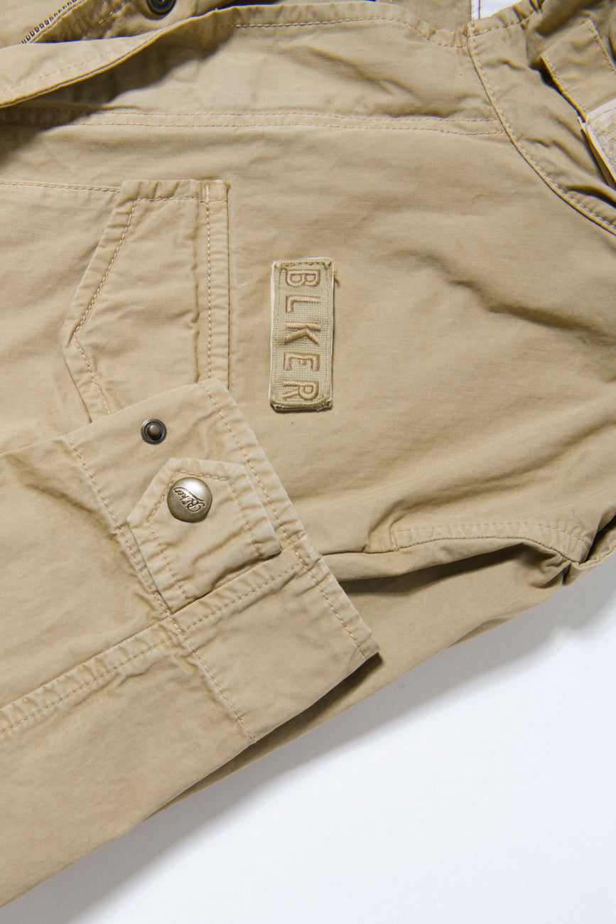 Field Jacket Sand 100% Cotone Gabardina