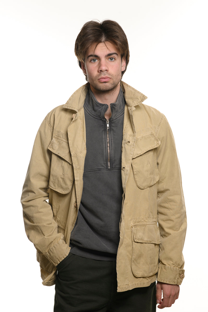 Jungle Jacket Intrepid Sand 100% Cotone Ripstop