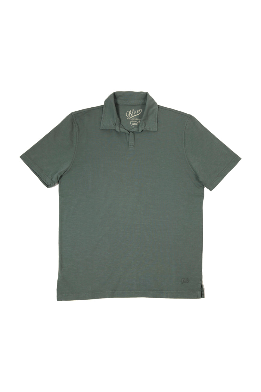 Polo 100% Cotone Fiammato Green