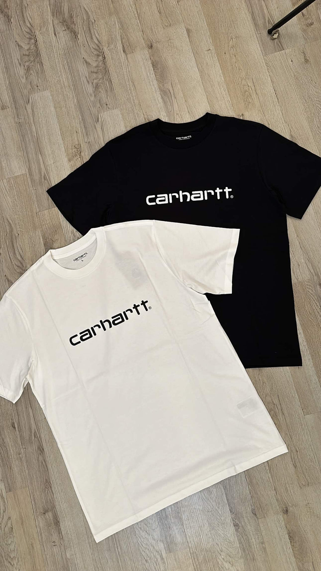 T-Shirt Carhartt logo black
