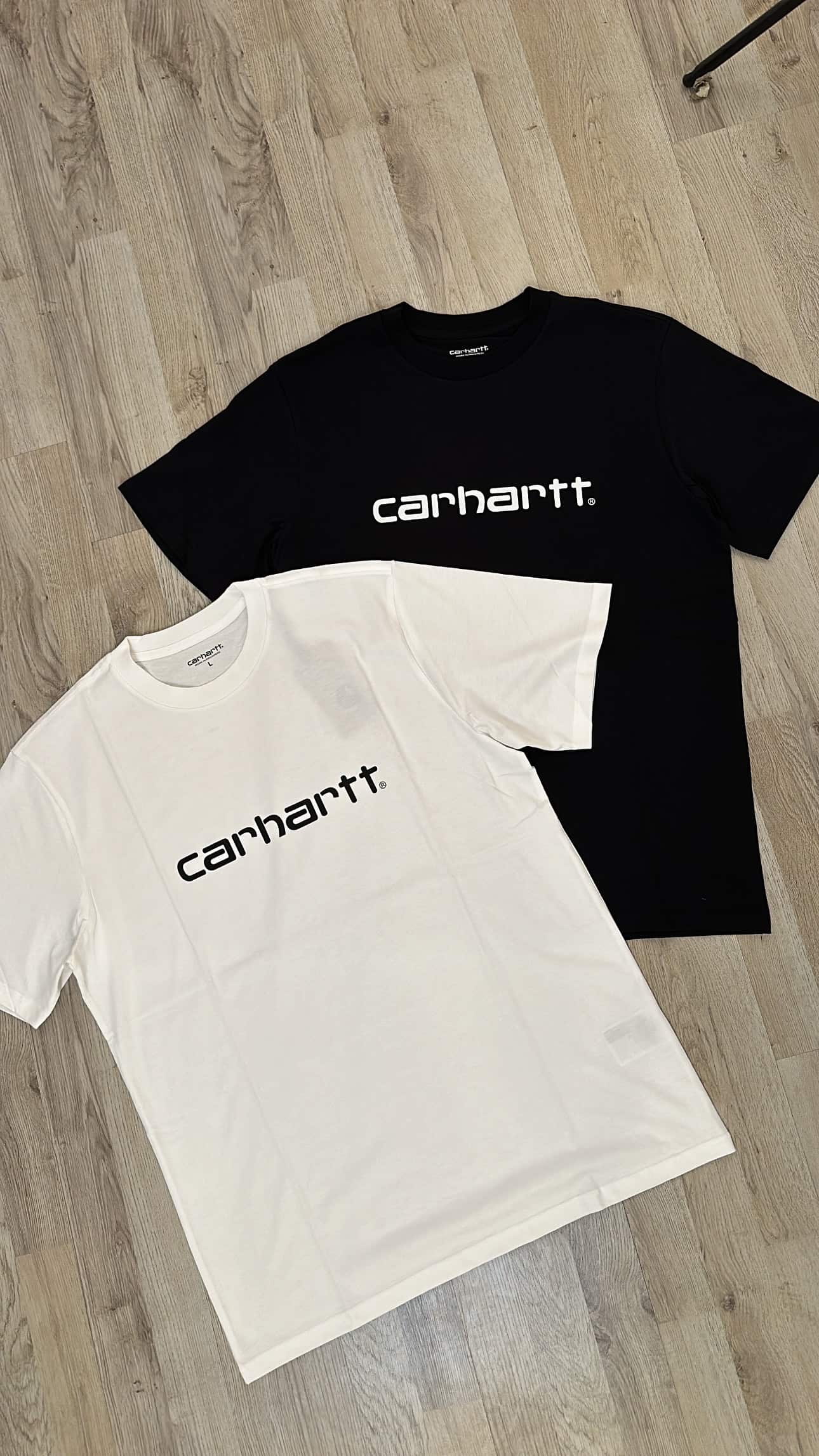 T-Shirt Carhartt logo black