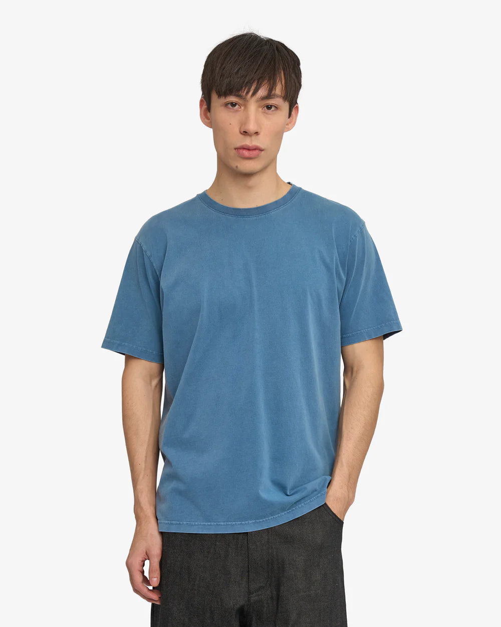 Classic Organic Tee Faded Indigo