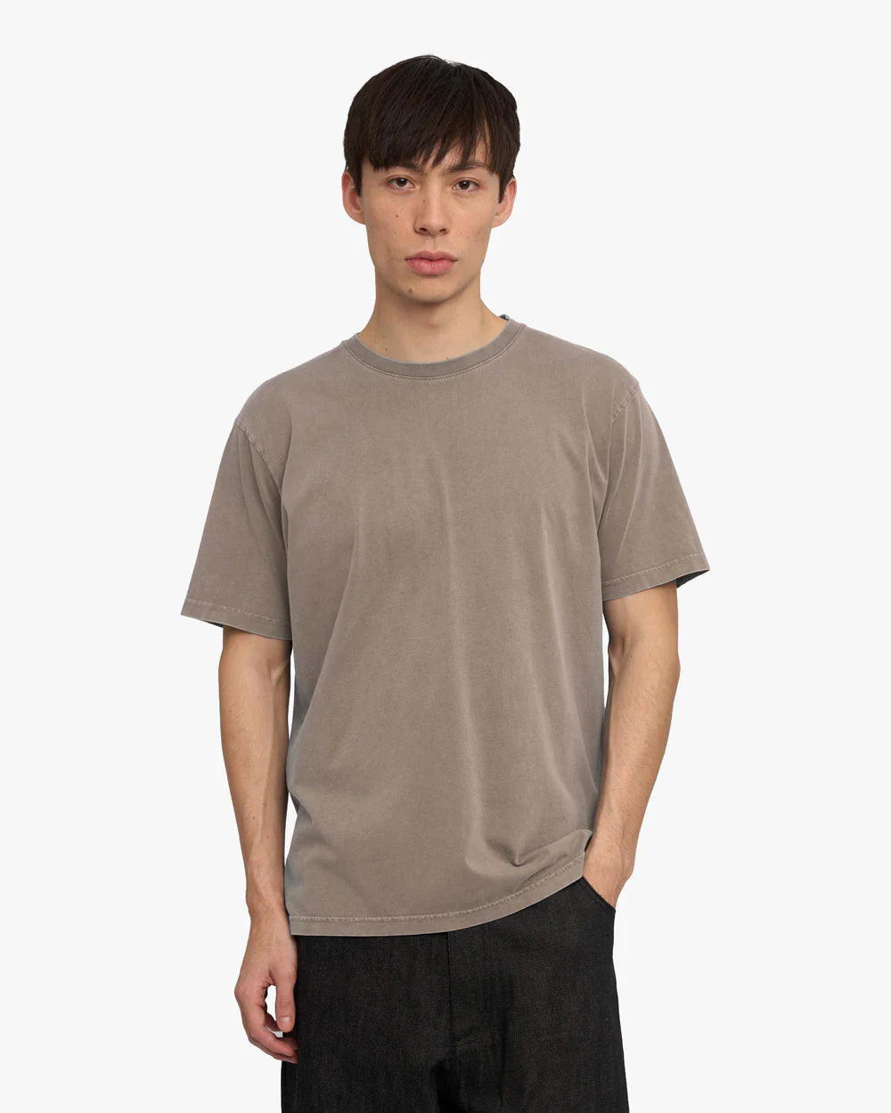 Classic Organic Tee Faded Khaki
