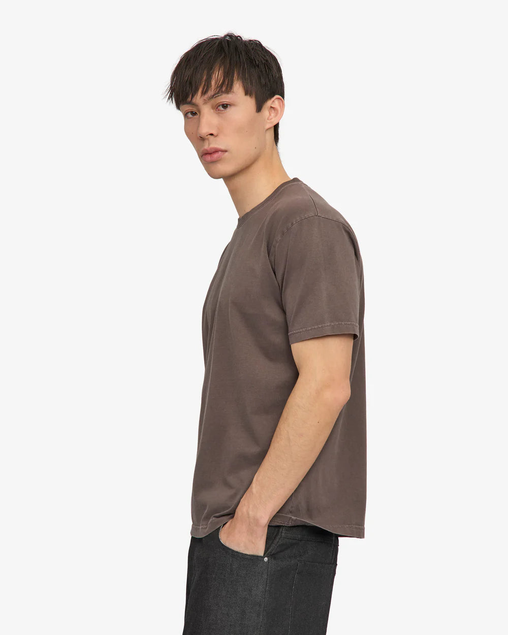 Classic Organic Tee Faded Mud