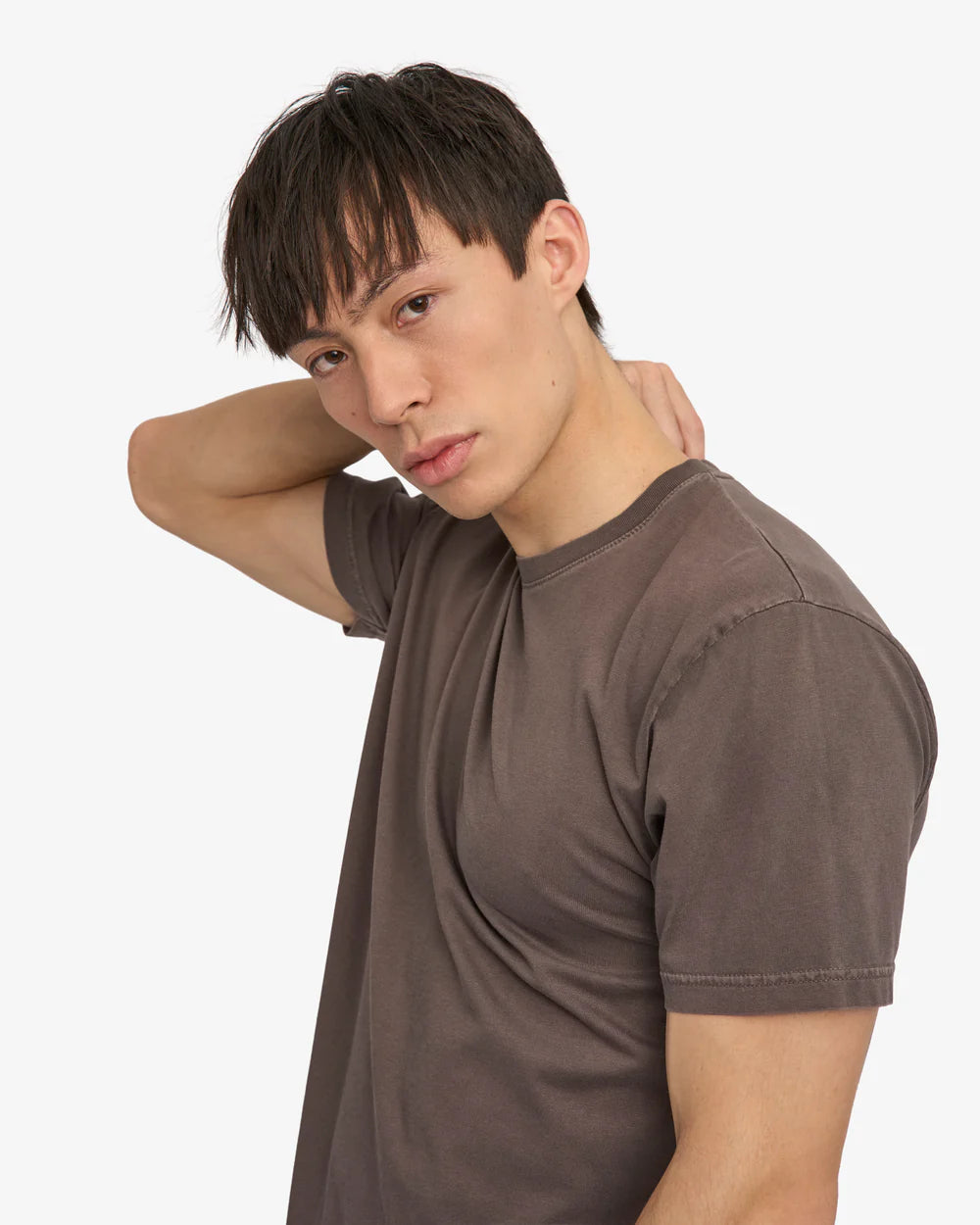 Classic Organic Tee Faded Mud