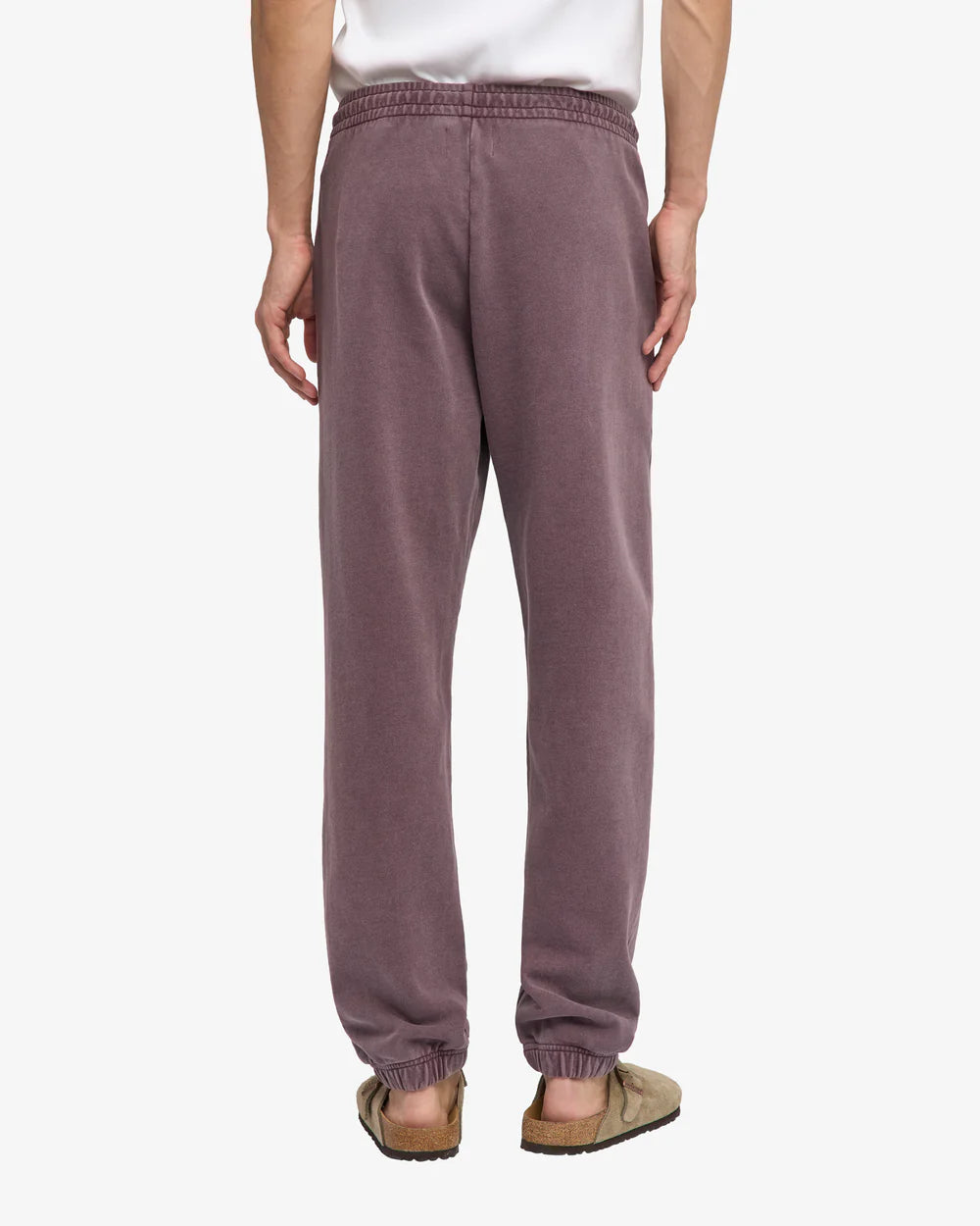 Organic Sweatpants Faded Grape