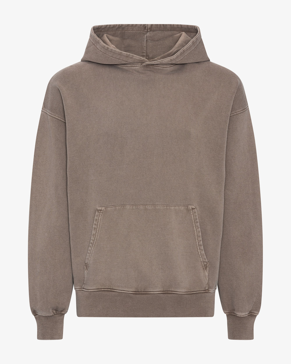 Organic Oversized Hood Faded Khaki