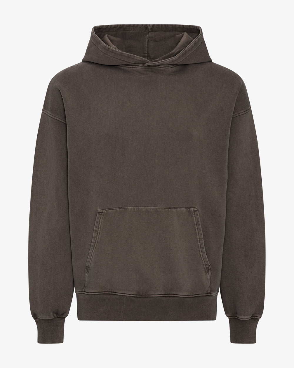 Organic Oversized Hood Faded Mud