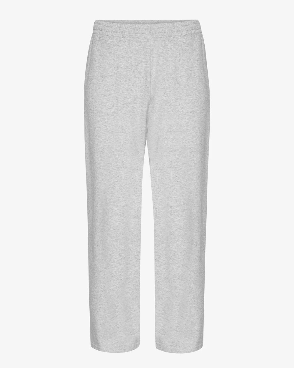 Organic Straight Leg Sweatpants Snow Melange