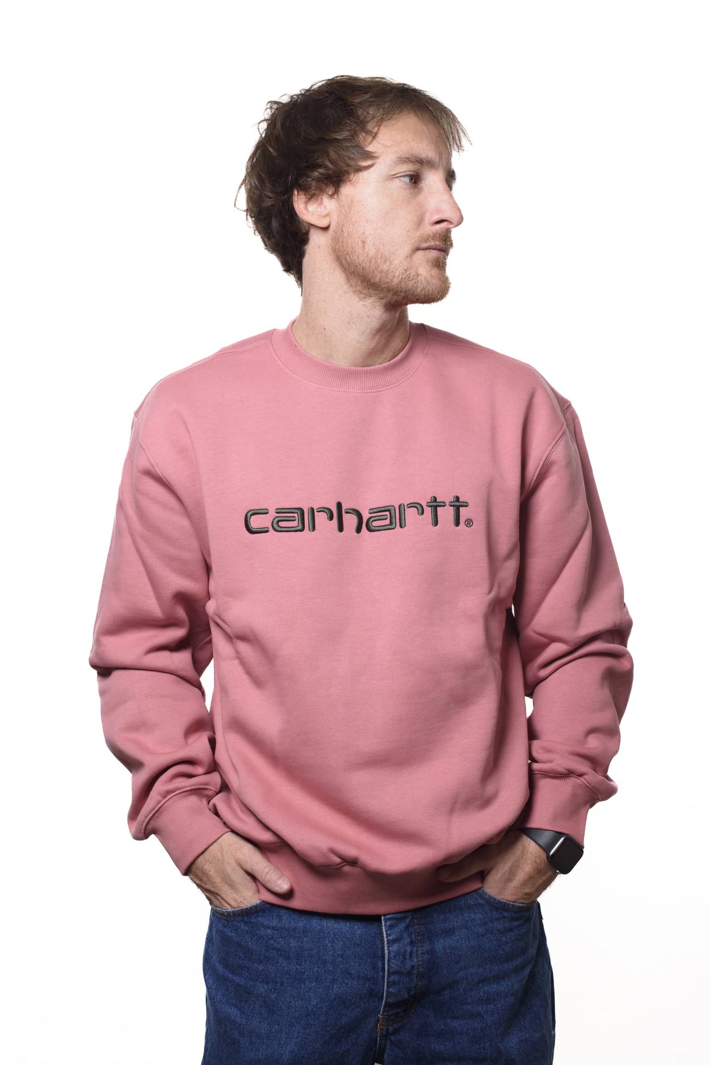 Crewneck Carhartt sweatshirt dusty rose