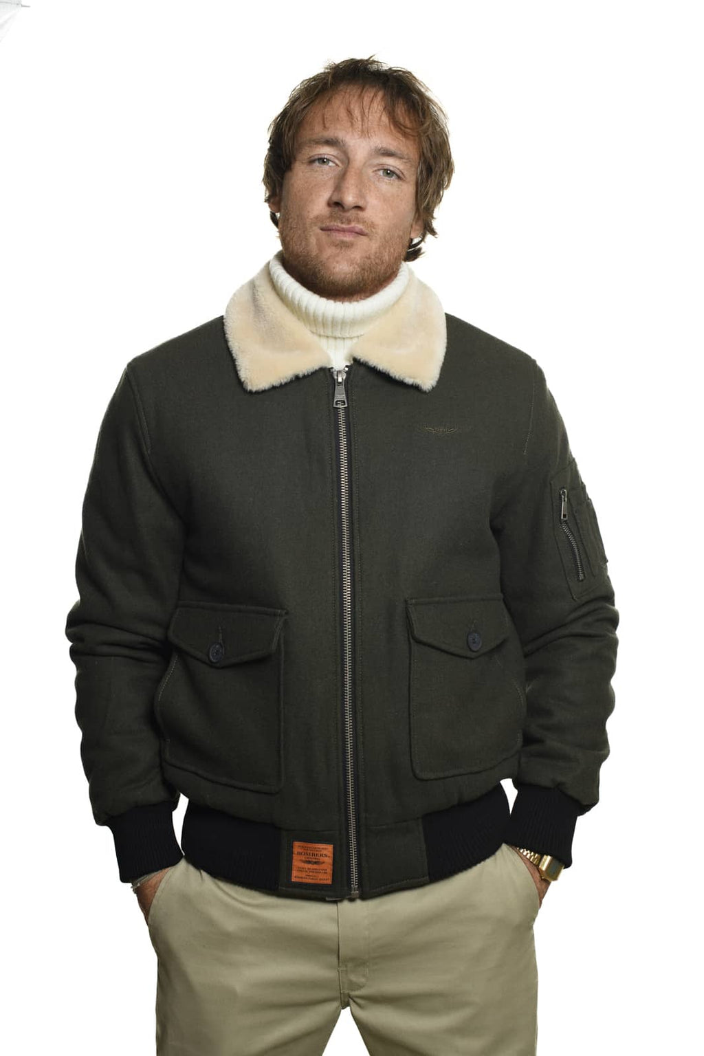 Bomber Aviator Green