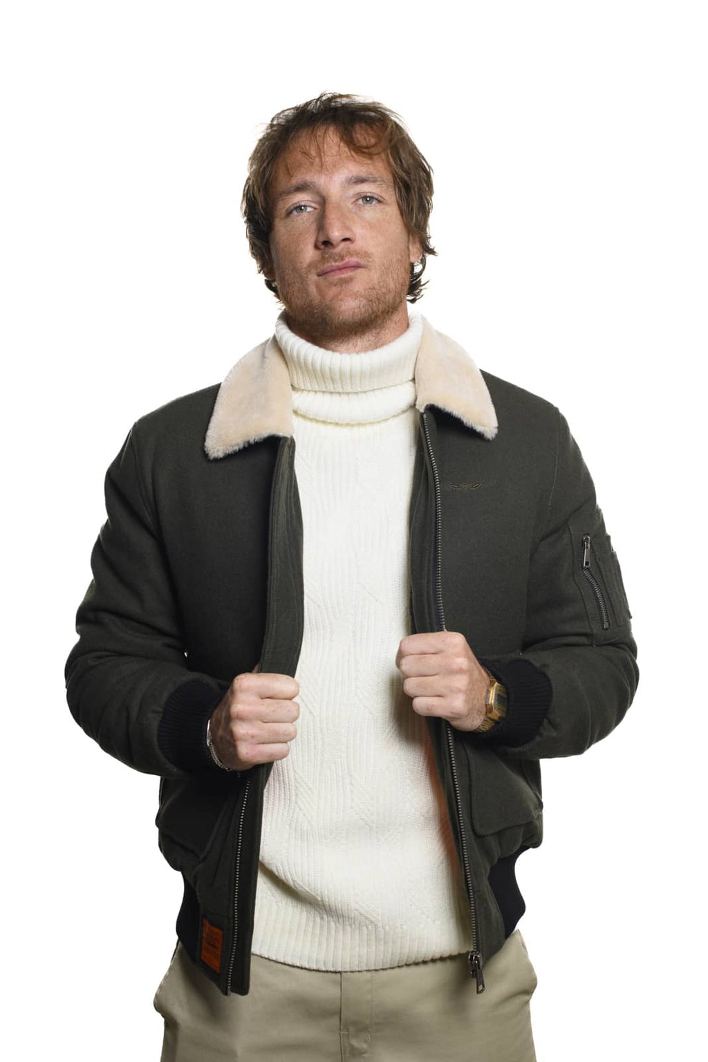 Bomber Aviator Green