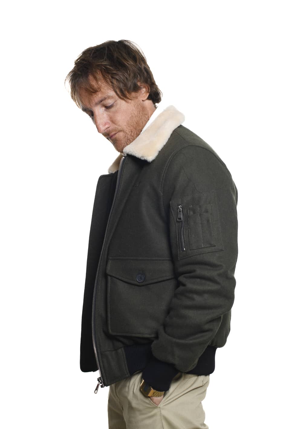 BOMBERS AVIATOR green