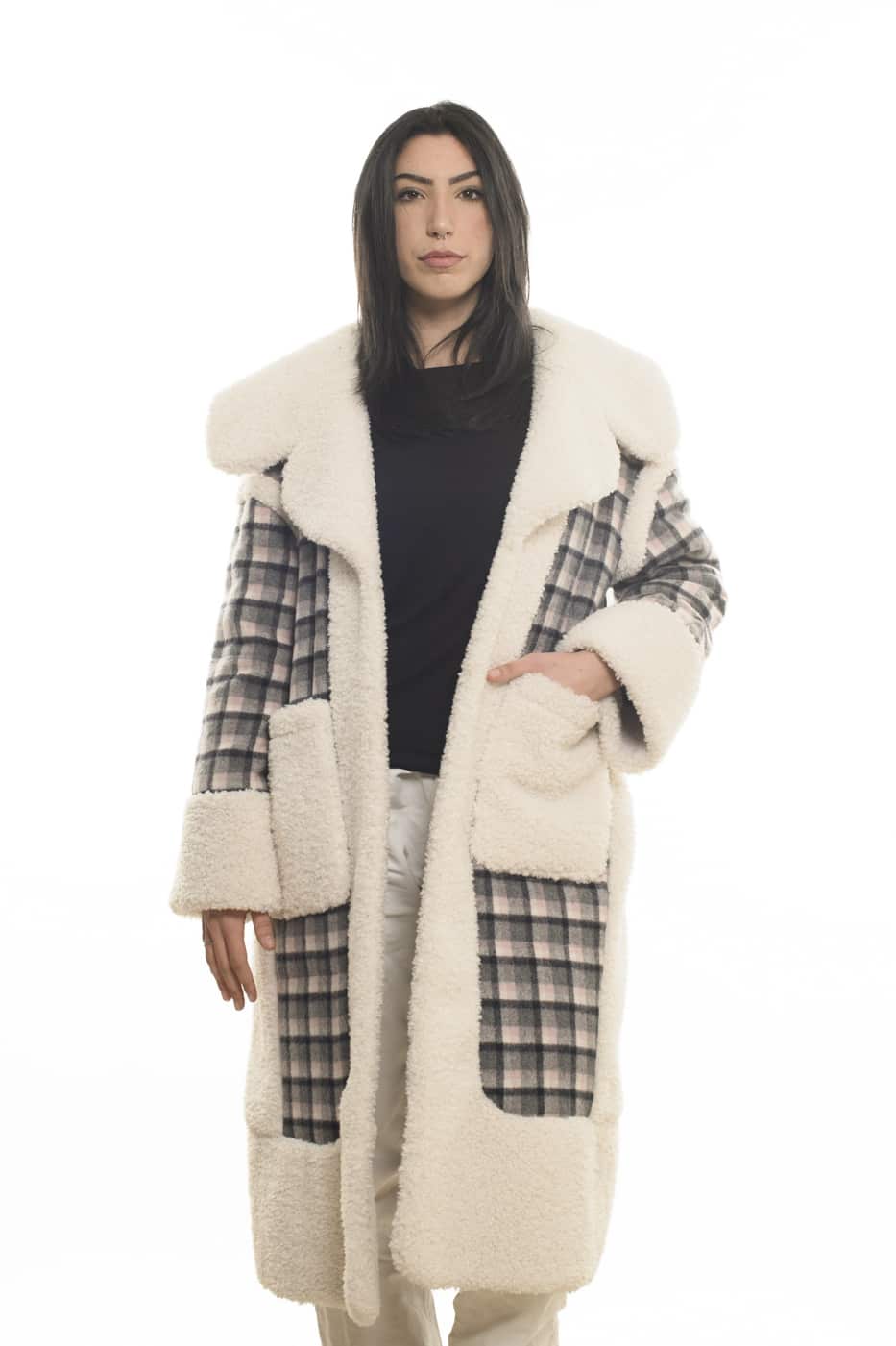 Wool Long Coat Too Cool for fur