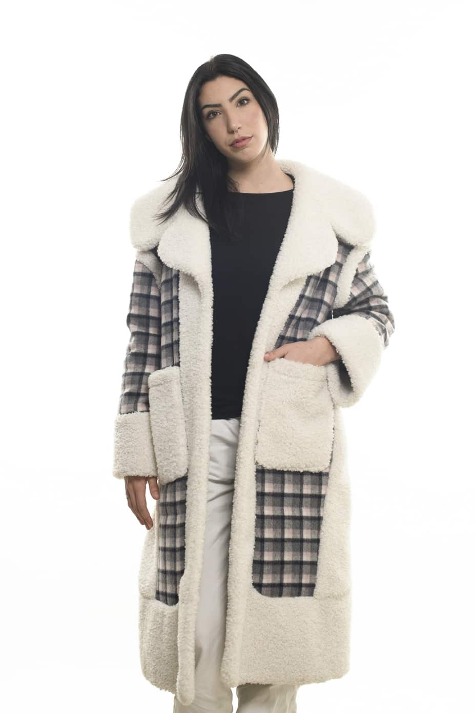 Wool Long Coat Too Cool for fur