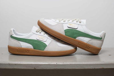 PUMA PALERMO LTH white green