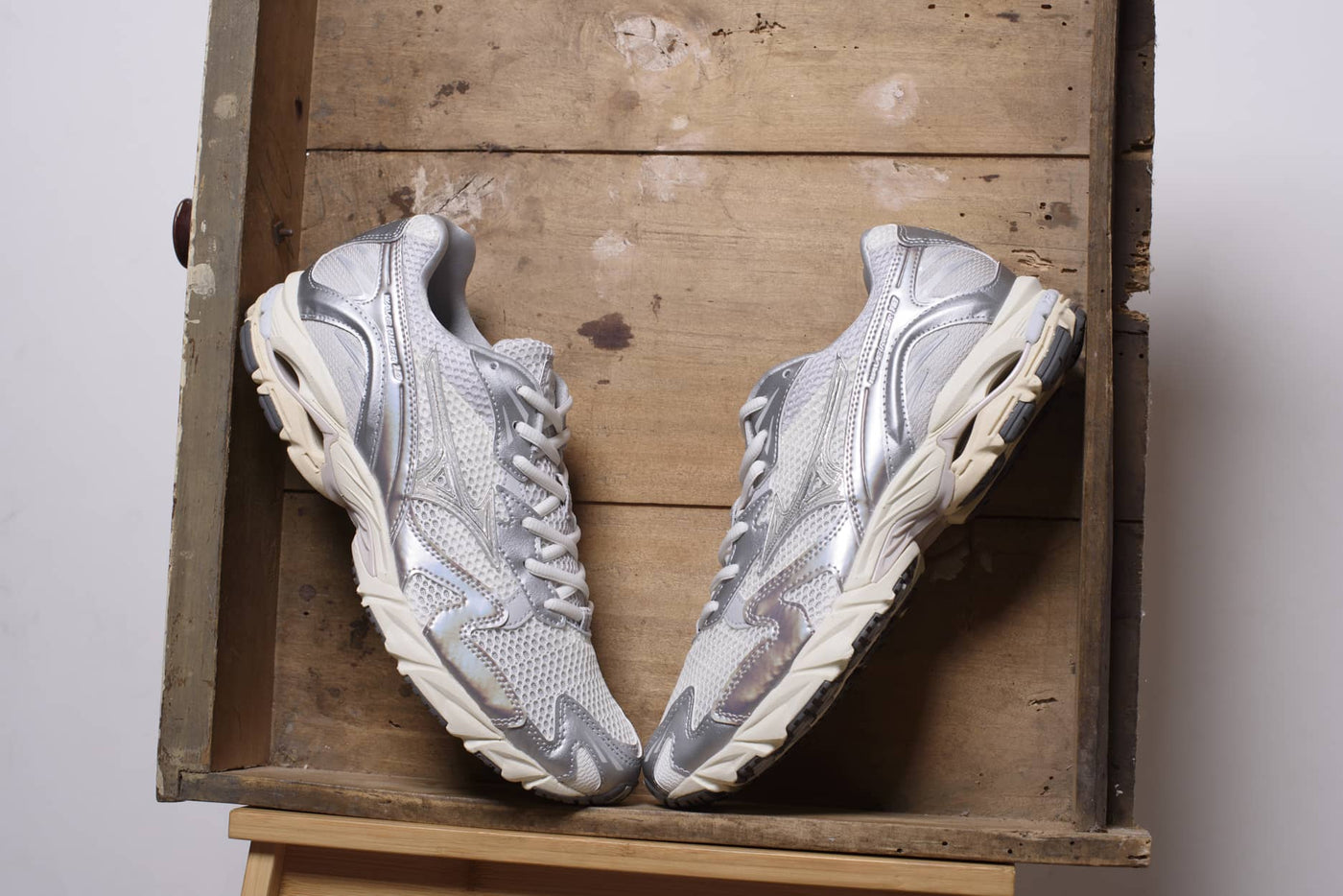 Mizuno Wave Rider 10 Silver