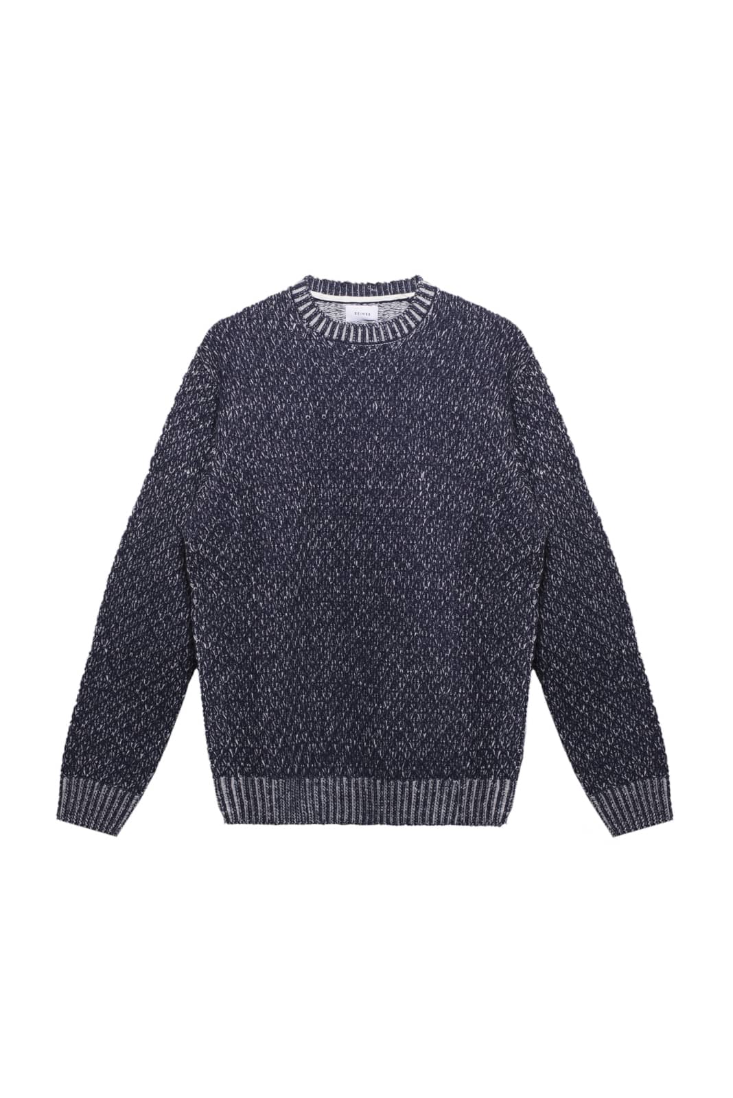 Maglione Girocollo Nido D’ape Vanisé Blue