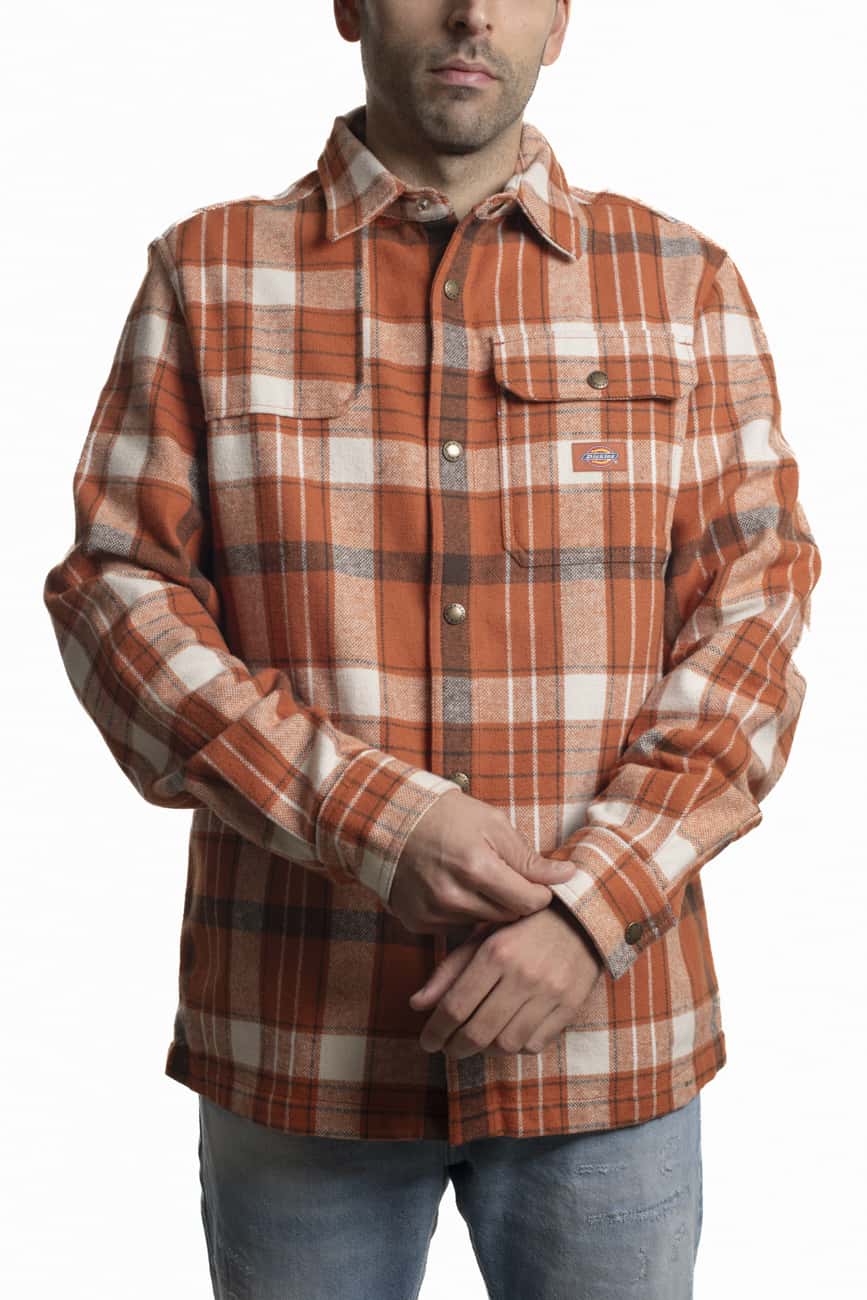 DICKIES Nimmons LS Bombey Brown