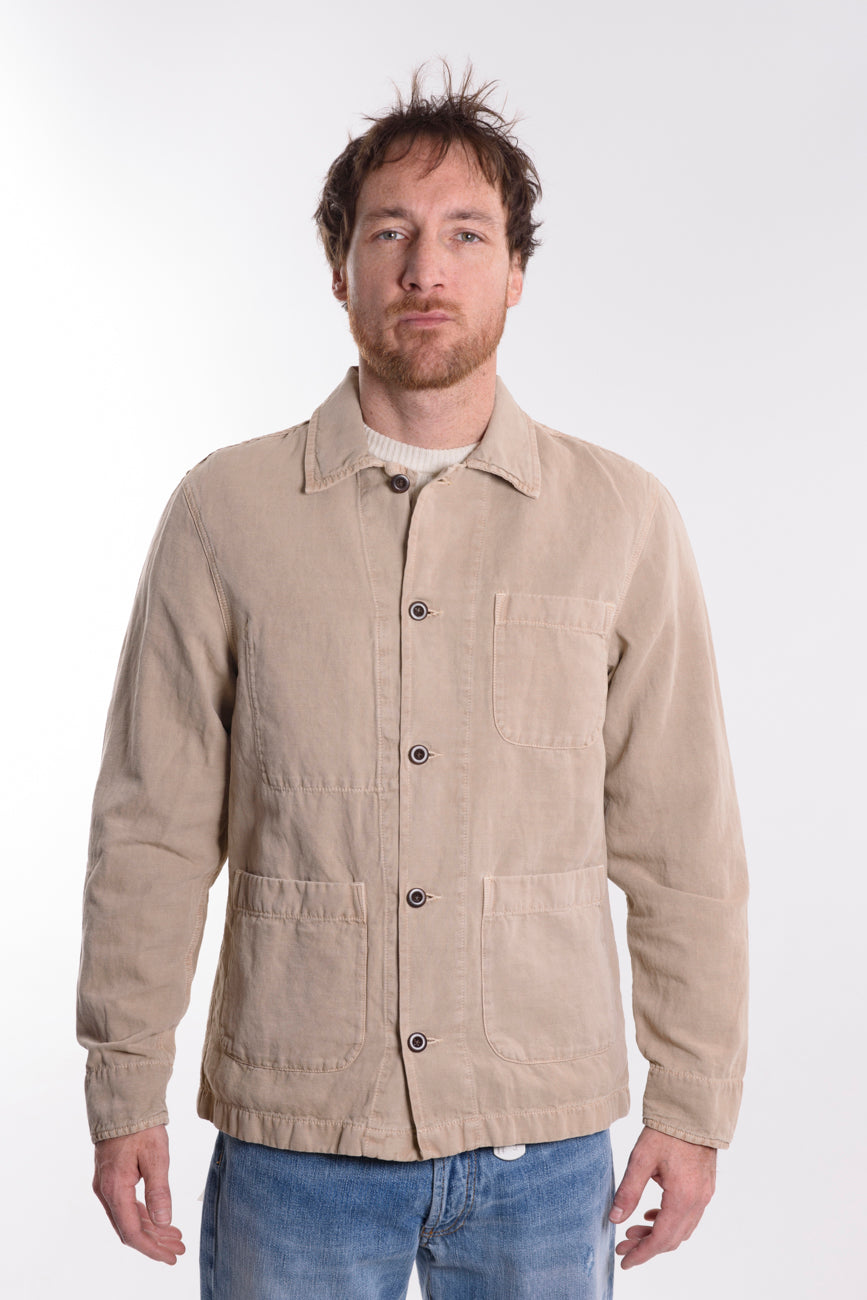 Work Jacket Linen St. Malo