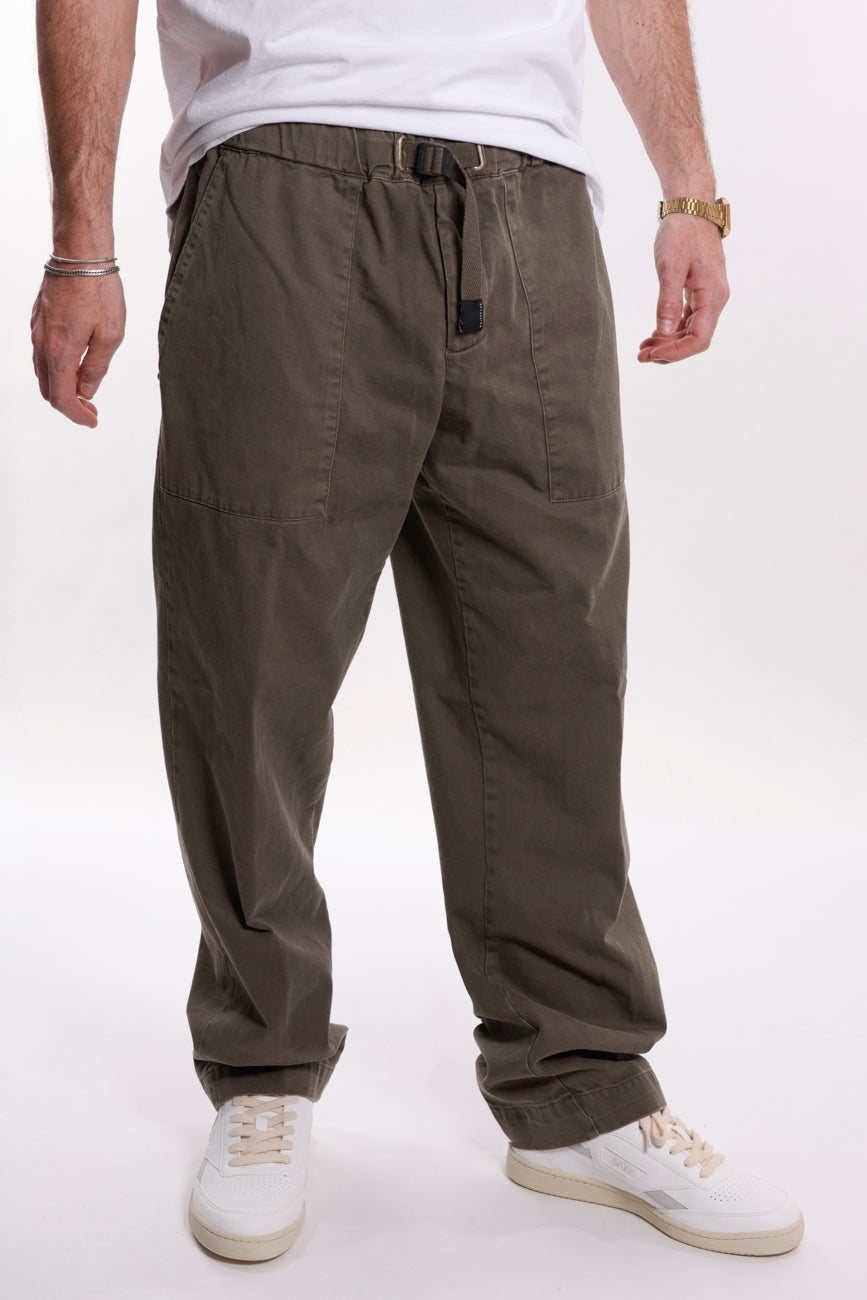 Fatigue Verde Militare Gamba Ampia