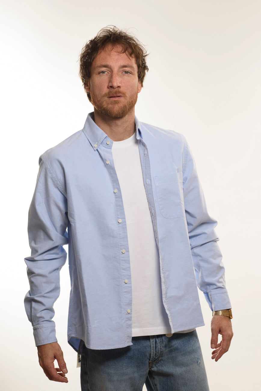 Camicia Oxford Cornell Cielo