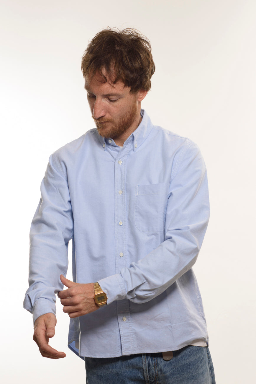 Camicia Oxford Cornell Cielo