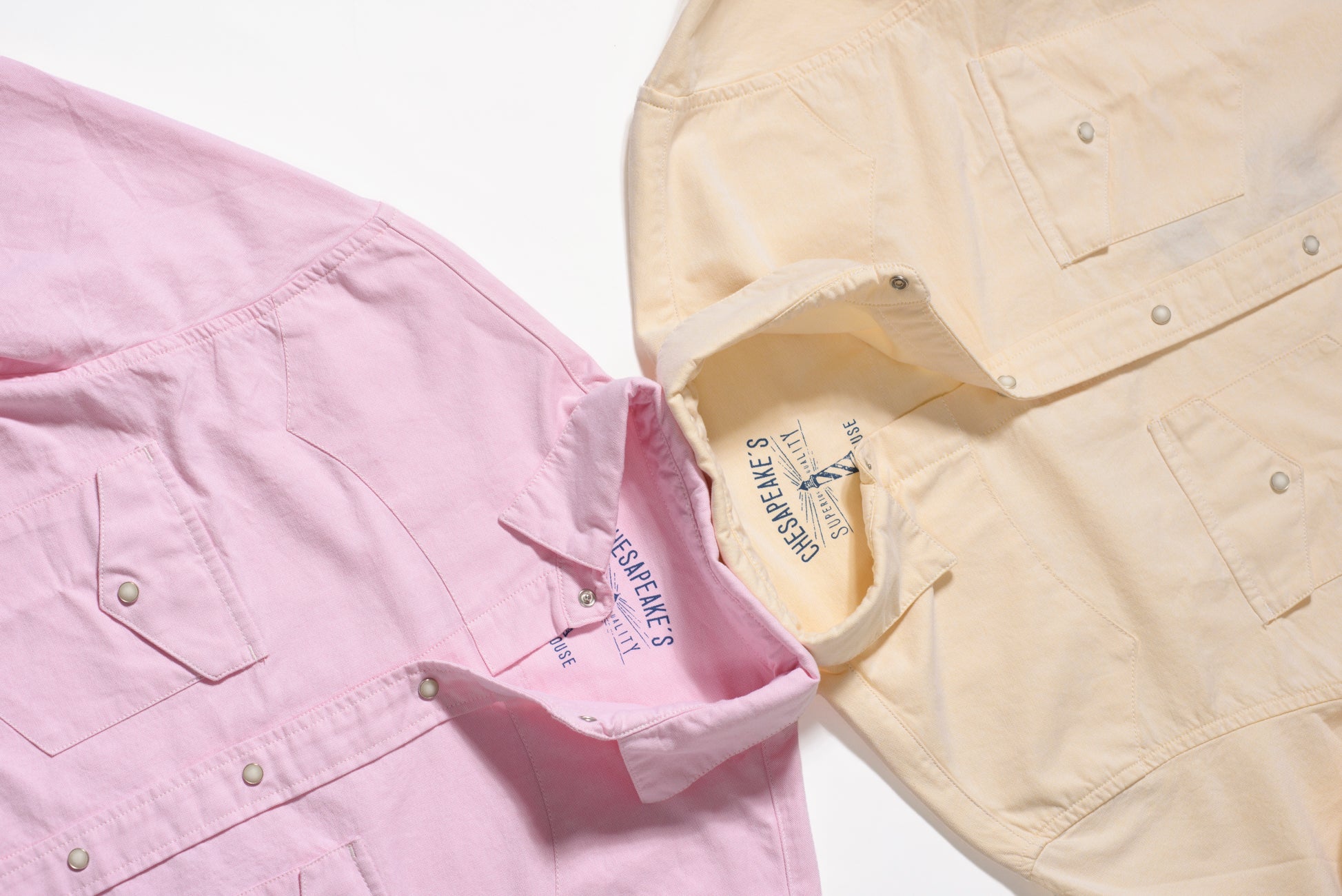 Camicia Texana Oxford Rosa