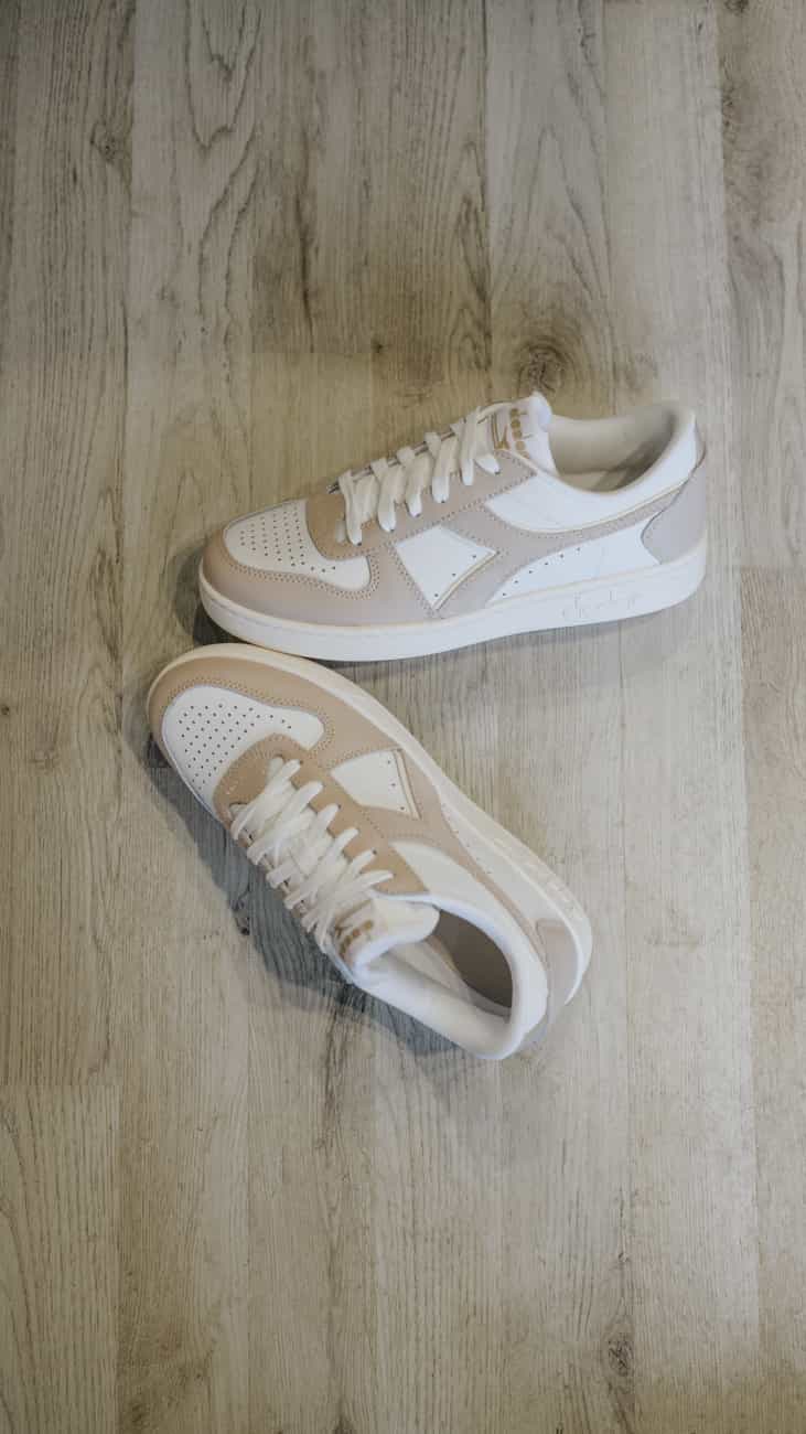 DIADORA MAGIC BASKET white whisper pink