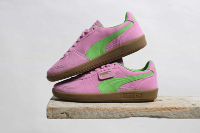 PUMA PALERMO SPECIAL pink delight green gum