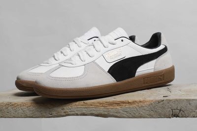 PUMA PALERMO LTH white vapor gray gum