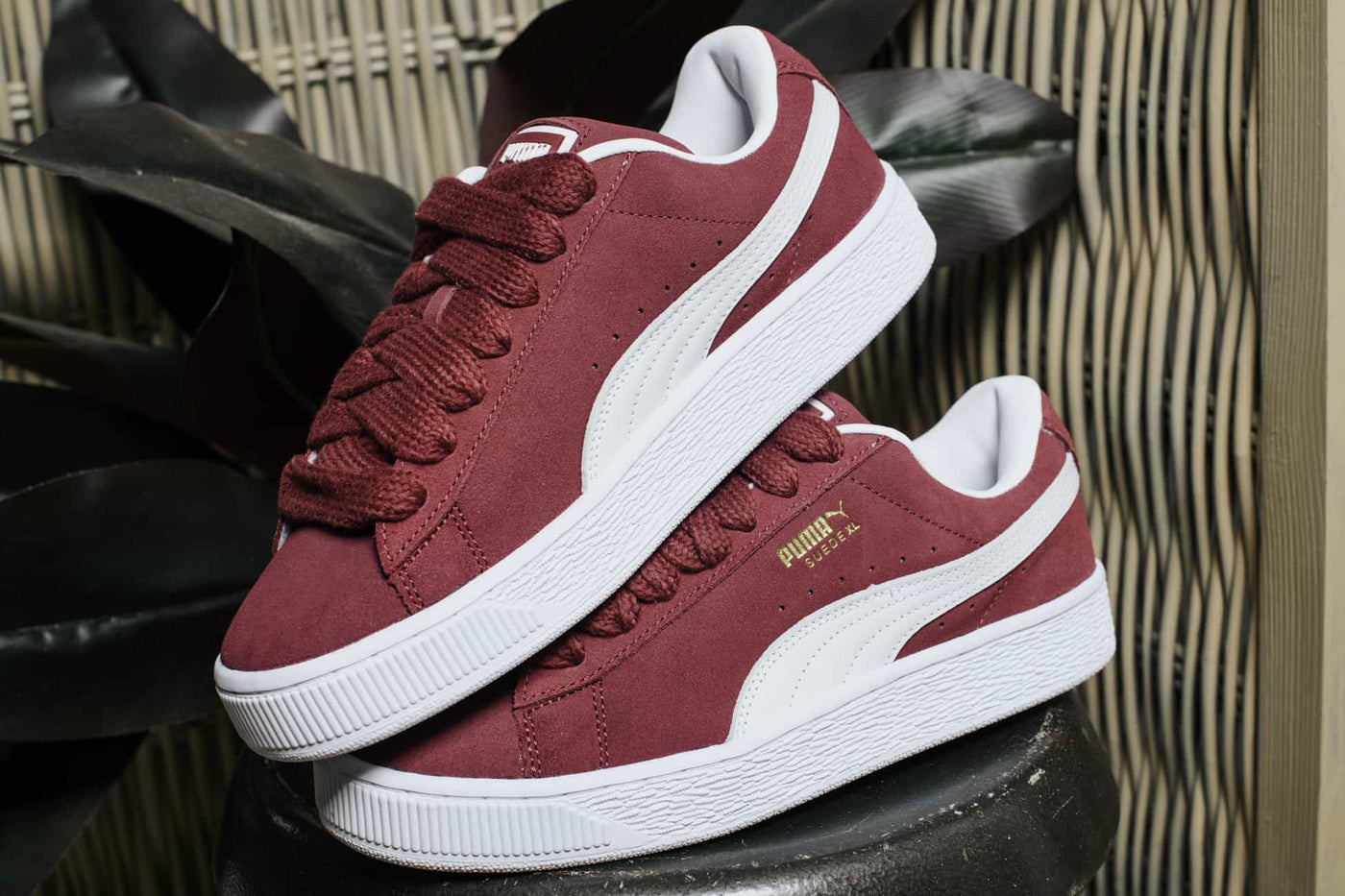 PUMA SUEDE XL team regal red white