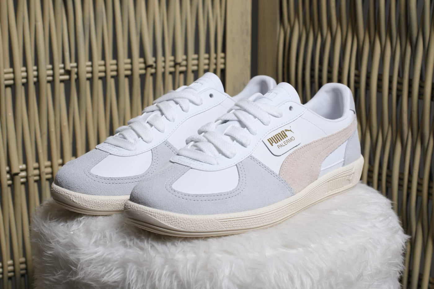 PUMA PALERMO LTH white rosebay