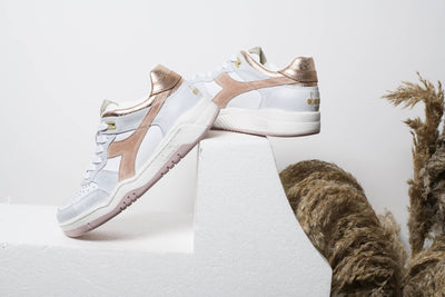 DIADORA B.560 CRACKLE BLADES peach pink