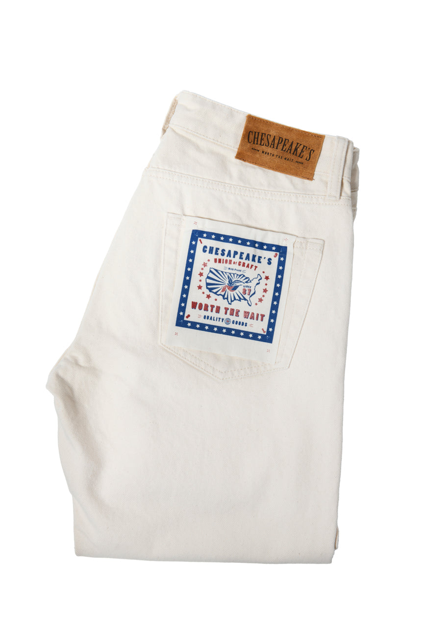 Pant Denim Selvedge Ridgway Natural