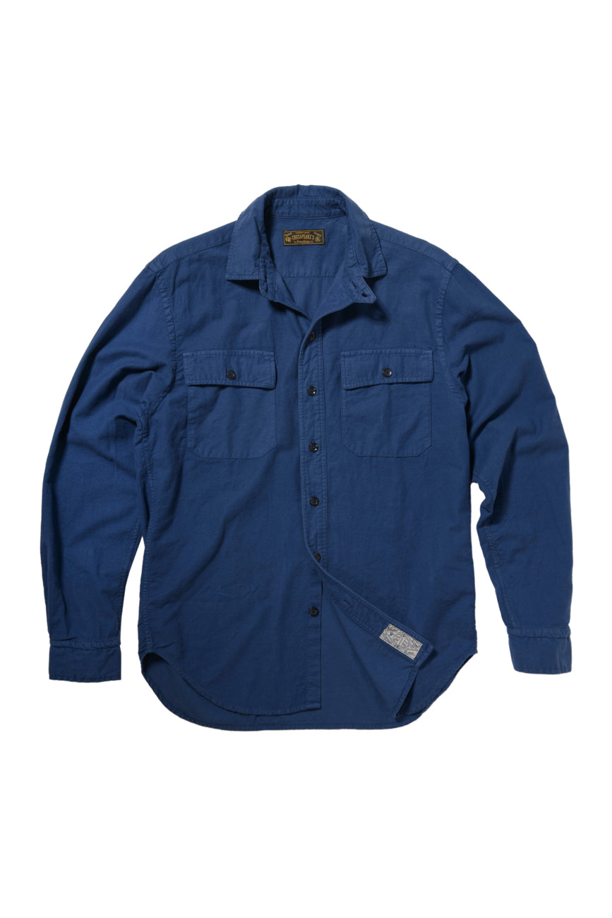 Utility Chamois Shirt Bean Indaco