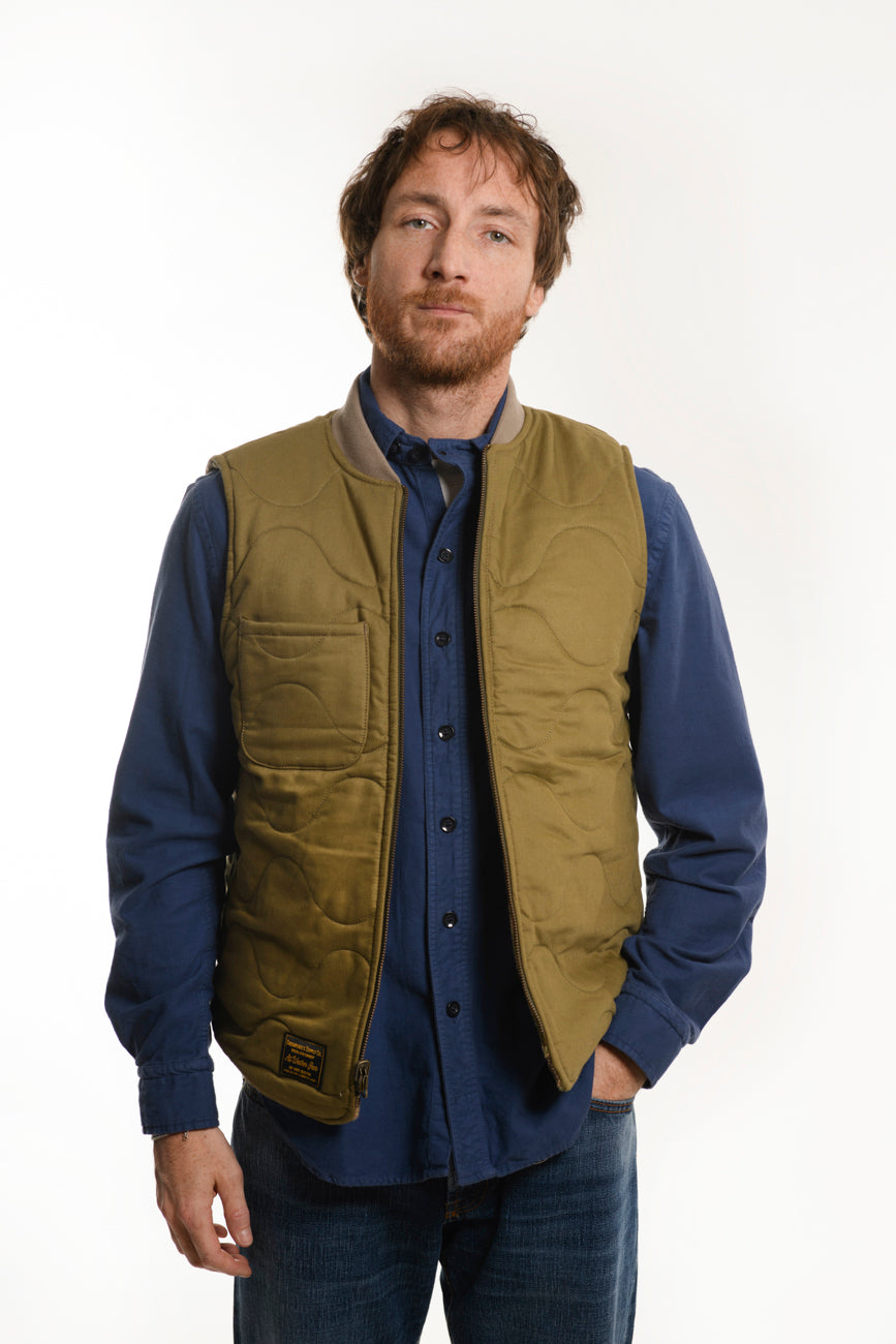 Onion Cotton Vest Seawolf Wool Frogskin Double