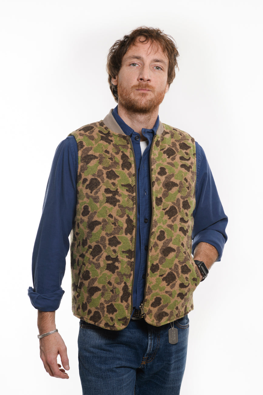 Onion Cotton Vest Seawolf Wool Frogskin Double