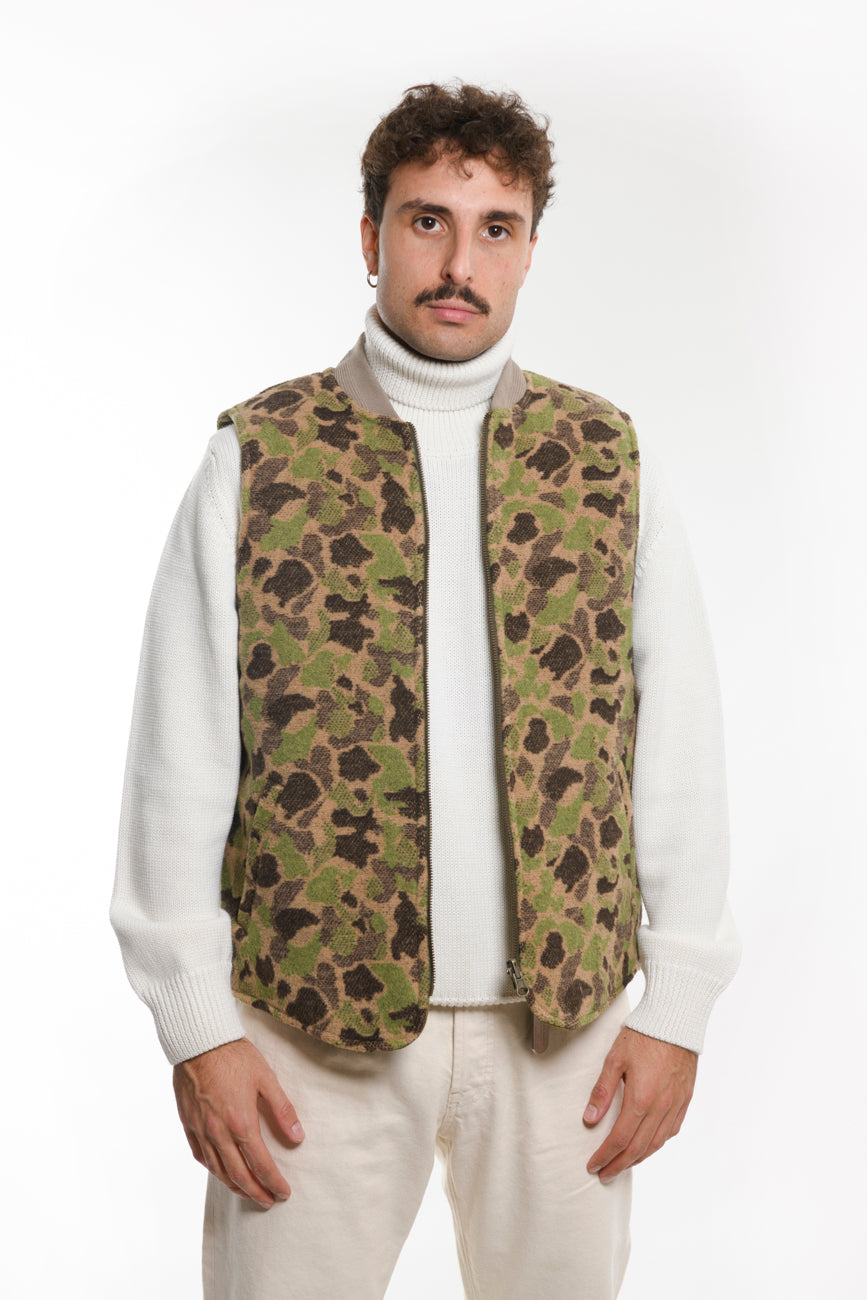 Onion Cotton Vest Seawolf Wool Frogskin Double