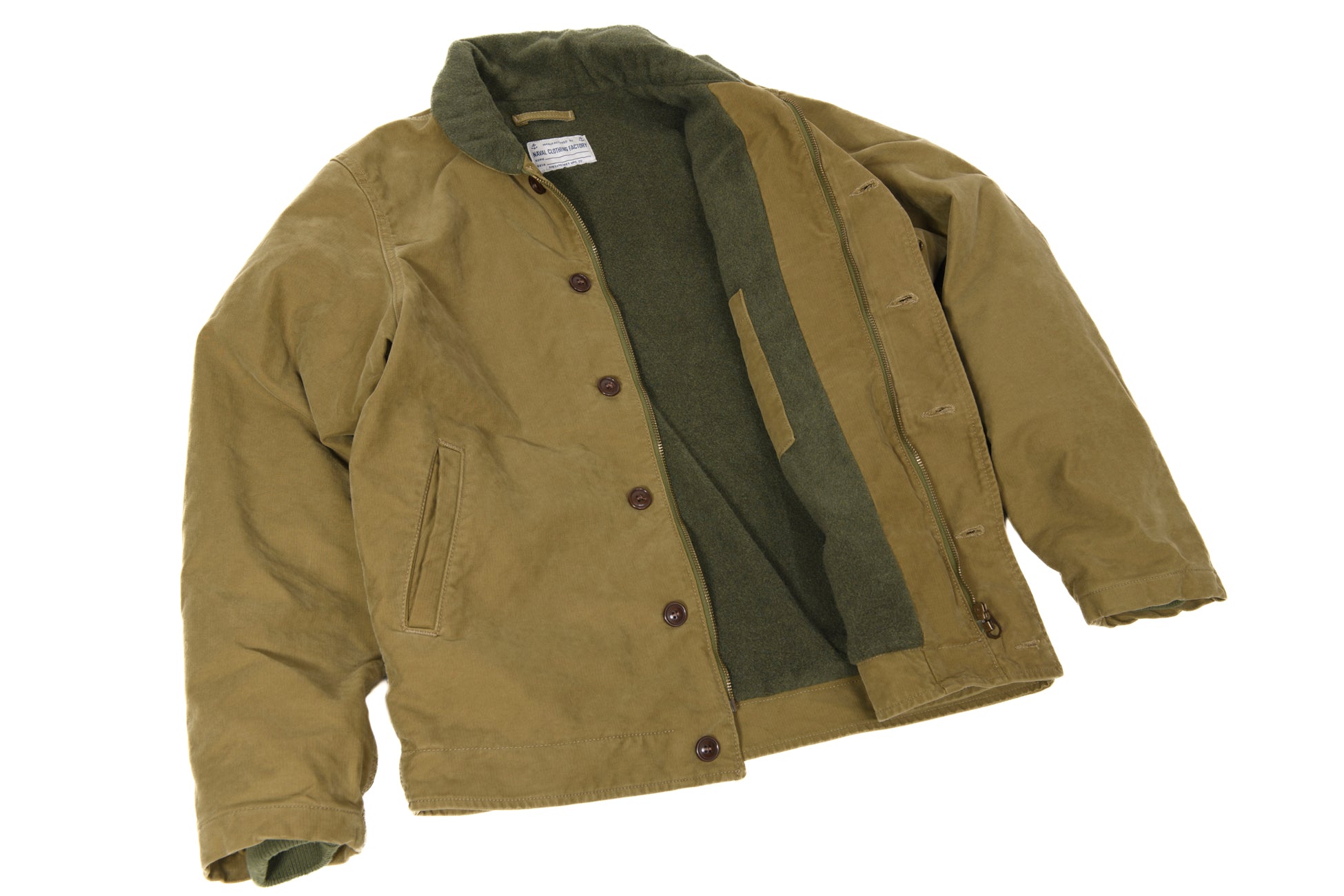 Deck Jacket Jungle Cloth Wool