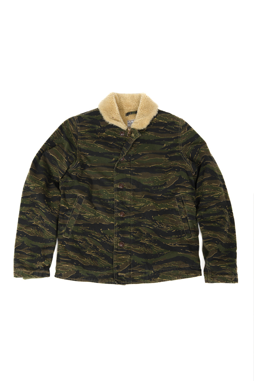 Deck Jacket Canvas Wilson Tiger Stripe