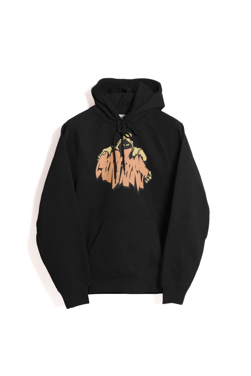 Hoodie Carhartt Yute misty Black