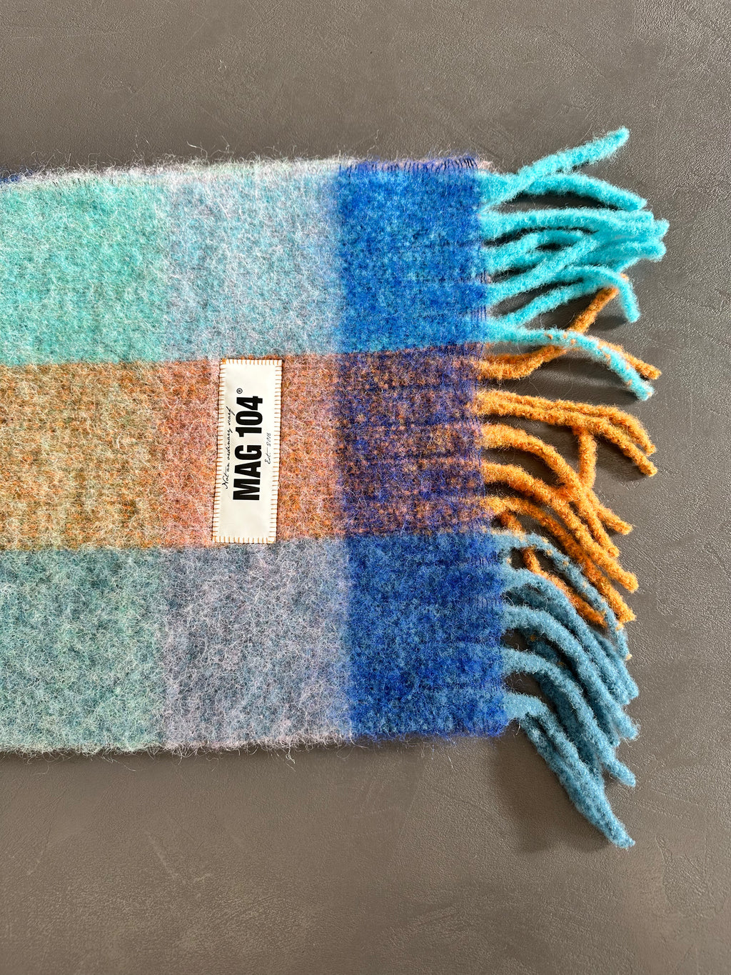 Sciarpa Turquoise Orange