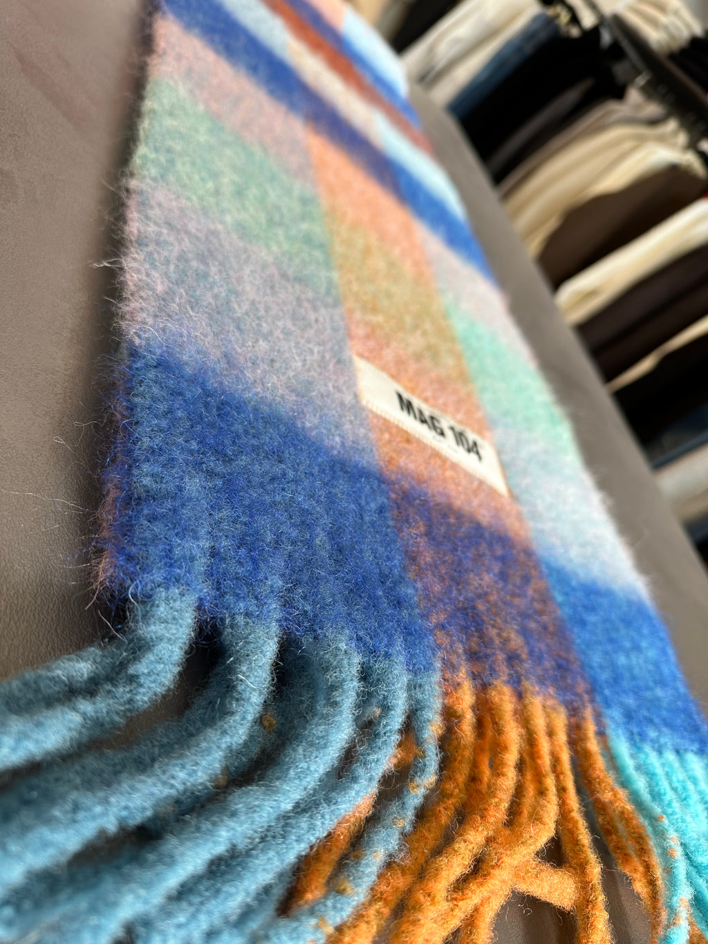 Sciarpa Turquoise Orange