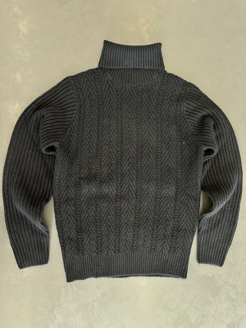 Dolcevita Treccia Coste Nero