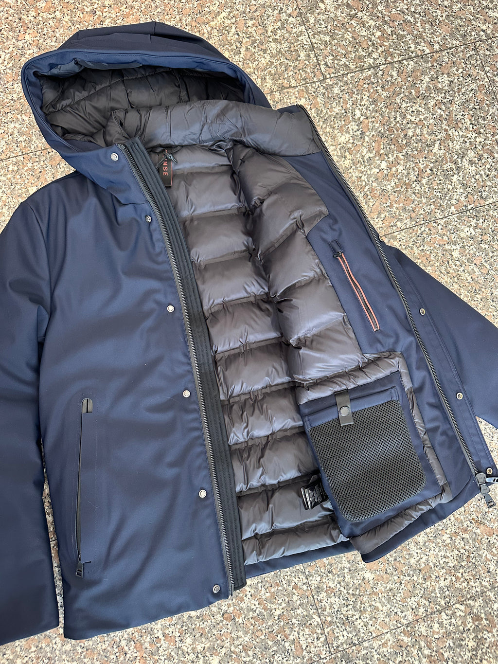 Giubbotto Tecnico Imbottito Navy