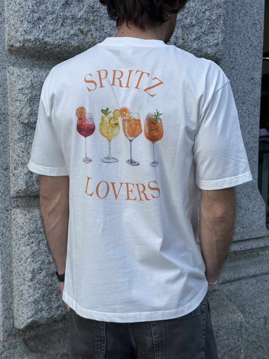 T-Shirt Spritz Lovers 100% Cotone