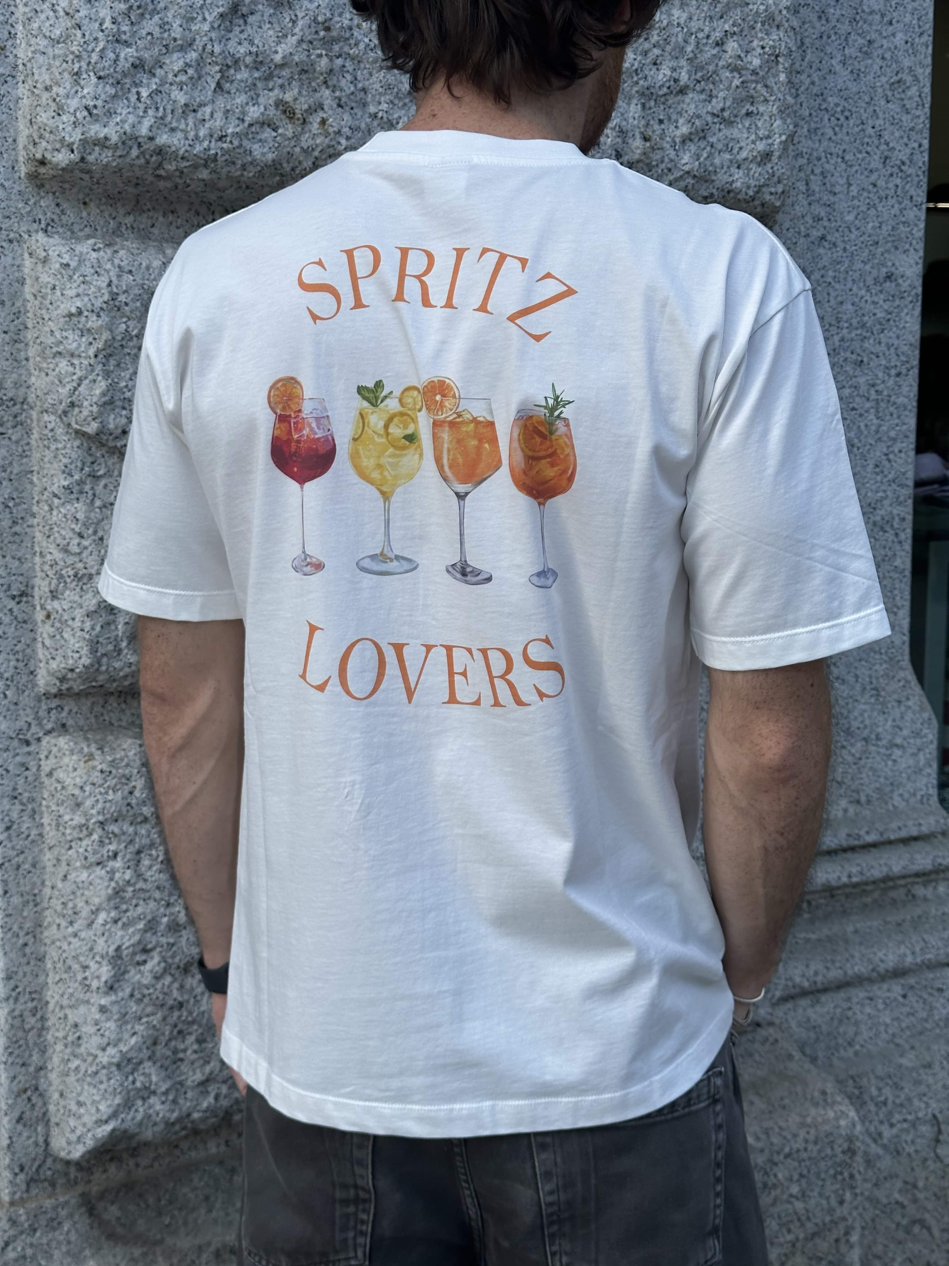 T-Shirt Spritz Lovers 100% Cotone