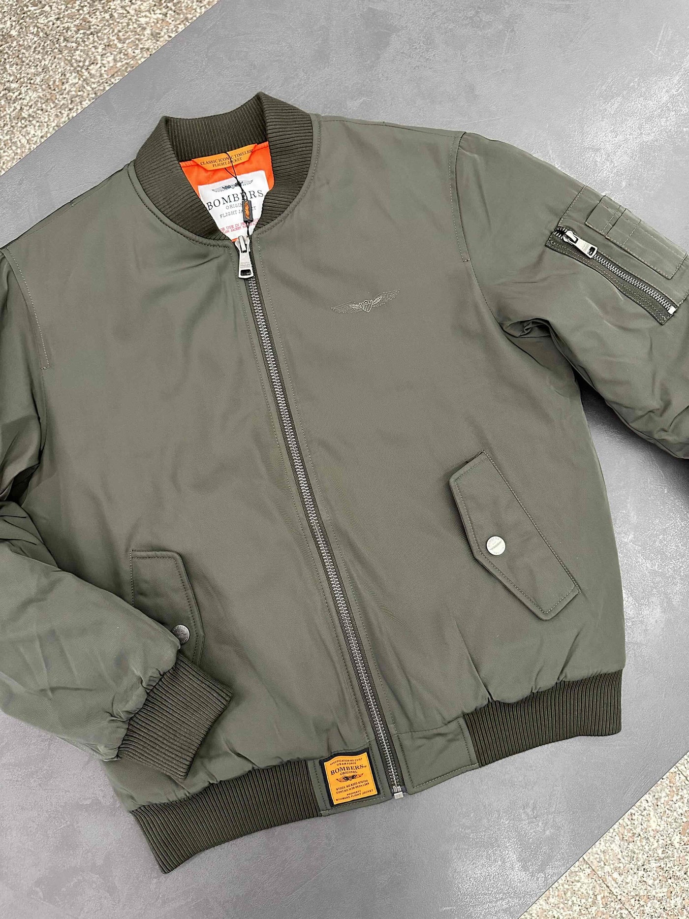 BOMBERS ORIGINAL Green Military